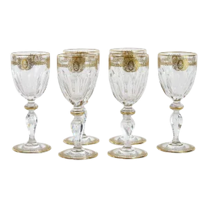 Saint Louis Crystal Tableware Service / 6 People