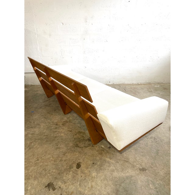 Wood Georg Thams Danish Mid Century Oak Sofa For Sale - Image 7 of 13