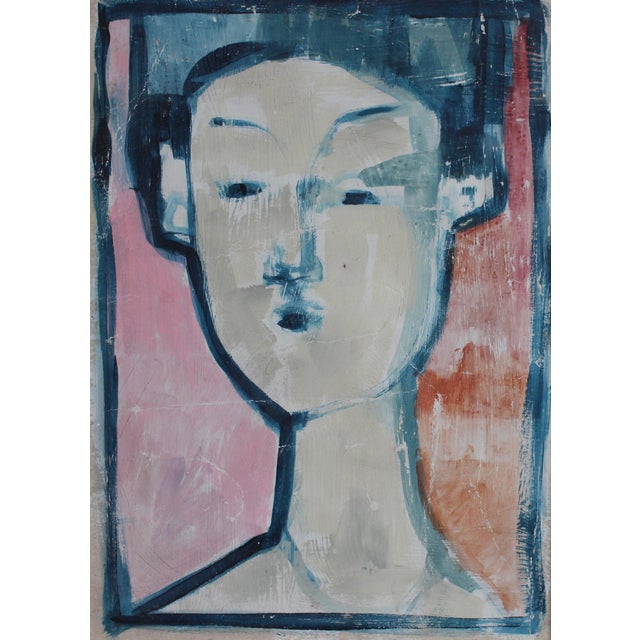 Hidden portraits xxv', acrylic on board, florentine school (circa 1980s-90s). This gallery has acquired a number of...
