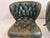 Danish Lounge Slipper Chairs in Green Patinated Leather, 1940s, Set of 2 For Sale - Image 18 of 18