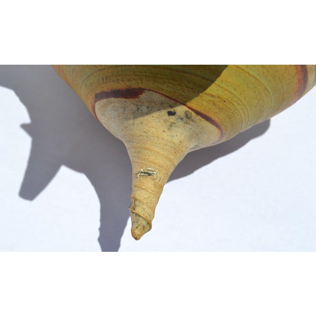 1950s Abstract Italian Ceramic Pottery Wood Bird Sculpture Mixed Media Handmade For Sale - Image 14 of 17