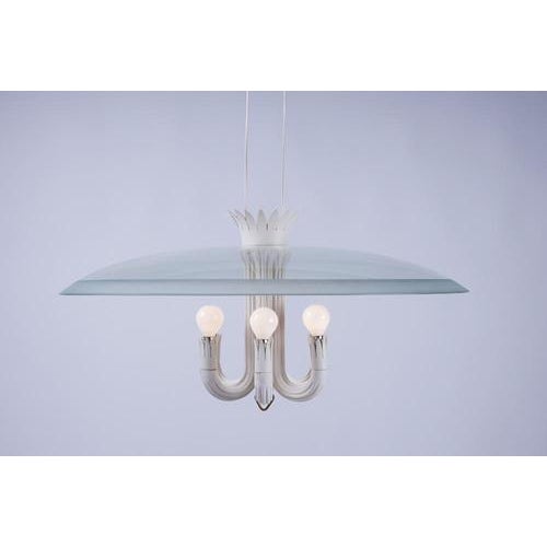 1940s Chandelier by Pietro Chiesa for Fontana Arte For Sale - Image 5 of 11