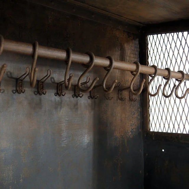 19th-Century Industrial Factory Wardrobe For Sale - Image 6 of 10