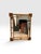 Elegant vintage Carvers’ Guild “Quatrain With Shells” wall mirror, model 1075, featuring an architectural open-frame...