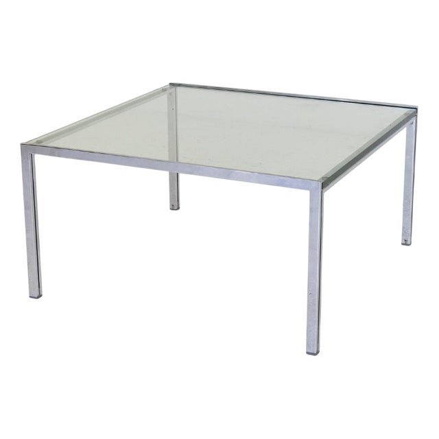 Square Coffee Table by Ross Littell for ICF de Padova, 1970s For Sale