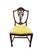 Hepplewhite 1980s Set of 6 Mahogany Dining Chairs For Sale - Image 3 of 15