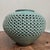 Celadon Ikebana Vase, Japan, 1960s For Sale - Image 6 of 11
