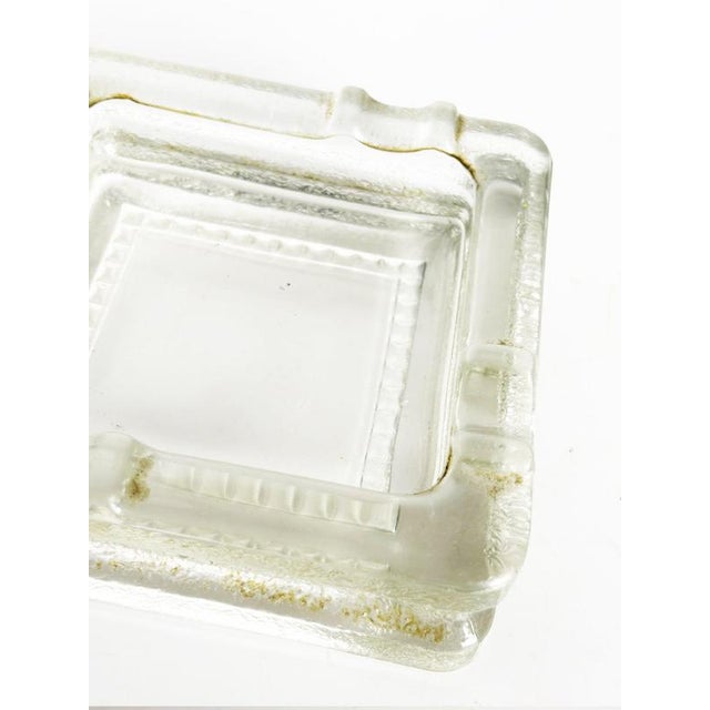 Glass Block Ashtray in the style of Le Corbusier, France, 1930s For Sale - Image 10 of 11