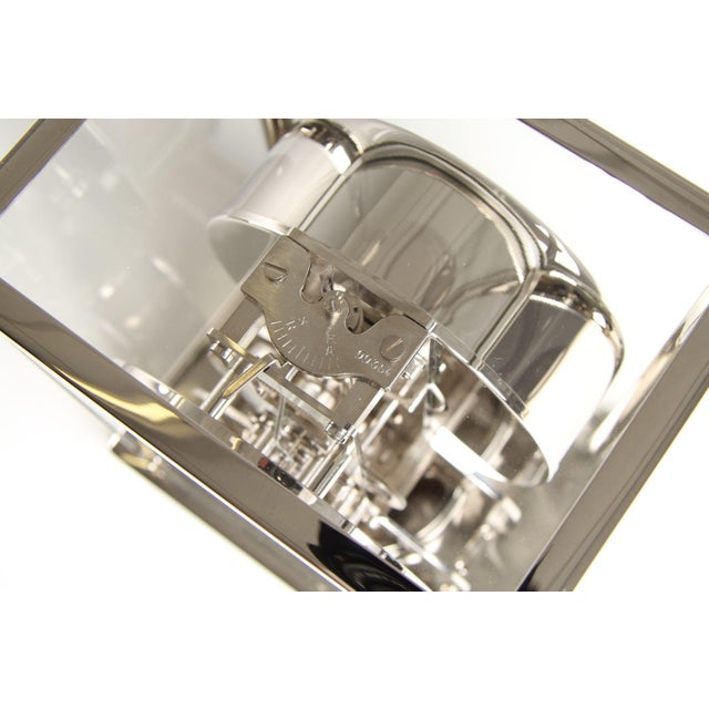 Nickel Plated Atmos Clock from Jaeger Lecoultre, 1956 For Sale - Image 10 of 13