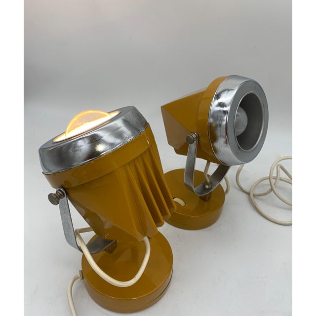 Metal Brown Table Lamp attributed to Reggiani, Italy, 1970s For Sale - Image 7 of 7