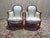 Louis XV Style Bergère Armchairs in Silk, Set of 2 For Sale - Image 4 of 9