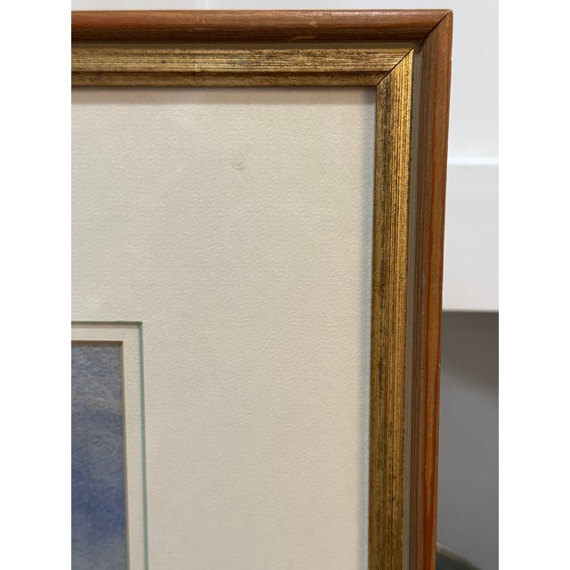 Sky Blue Oncoming Waves, Oil Painting on Board Signed by Canadian Artist Gordon Payne For Sale - Image 8 of 14