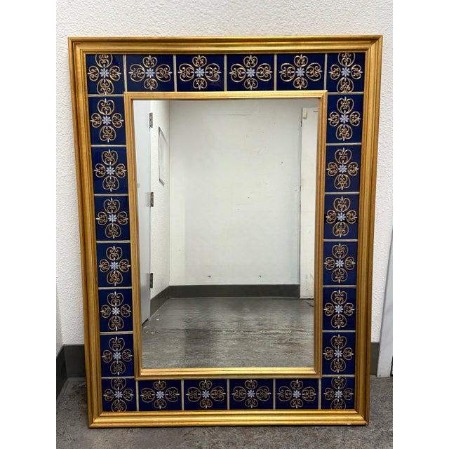 Design Plus Gallery presents a Signed Signoretti Wall Mirror of Venetian Murano Glass + Gold Leaf. The mirror is quite the...