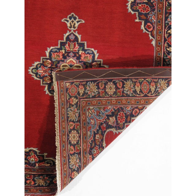 Persian Antique Hand-Knotted Persian Bidjar Rug 2'11" X 3'1" For Sale - Image 3 of 3