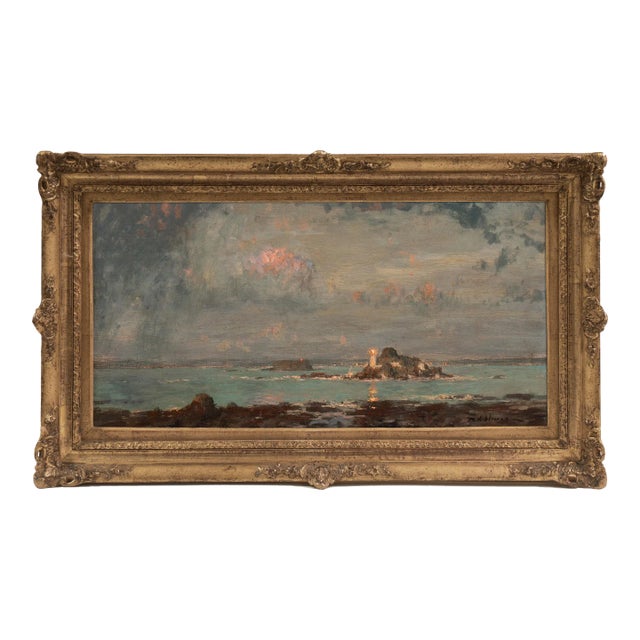 'Rivière De Mon Paix' by Raoul André Ulmann, Pair of Fine French Impressionist Oils, Musée d'Orsay For Sale