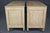 Modern History Home Pair English Made Louis XVI Style Brass Mounted Ceruse Oak Commodes For Sale - Image 4 of 12