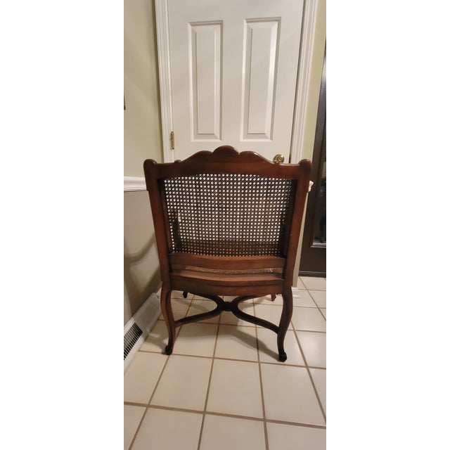 Pair of Antique French Louis XV Style Carved Armchairs For Sale - Image 11 of 18