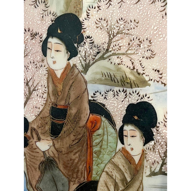 Exhibition Scale Japanese Kutani Porcelain Punch Bowl, Meiji Period, Circa 1880–1900 (Watano) For Sale - Image 11 of 17