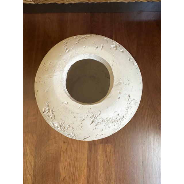 Vintage Plaster Ginger Jar in the Style of Flavia Montelupo For Sale - Image 9 of 15