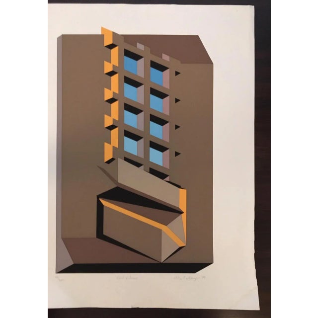 Paper Michael Challenger - Lithograph (Signed,numbered and Titled) For Sale - Image 7 of 8