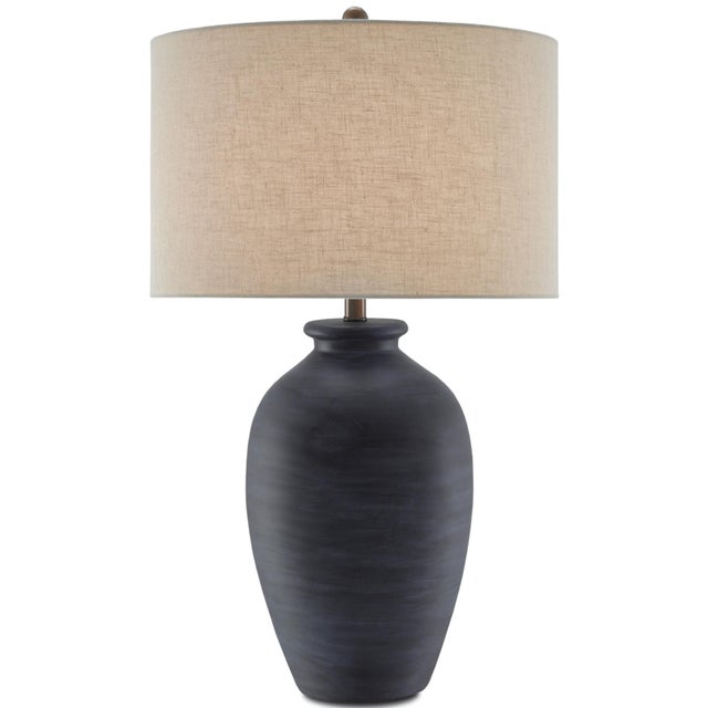 Modern Currey & Company Cyanic Table Lamp For Sale - Image 3 of 5