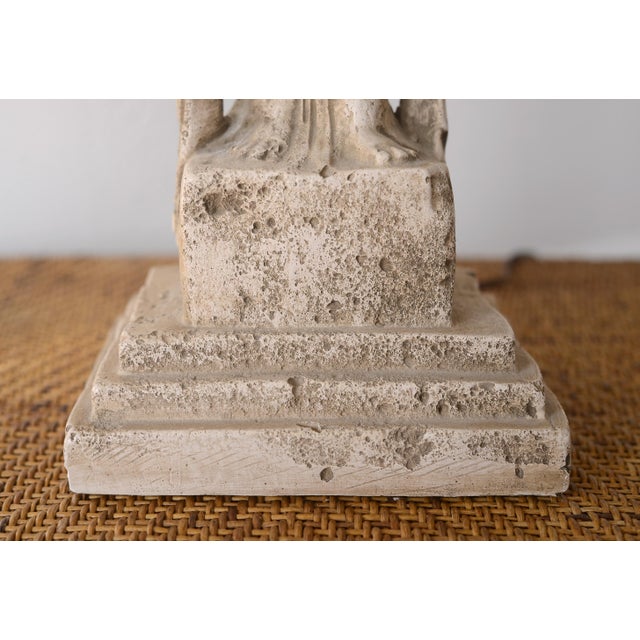 Mid Century Hollywood Regency Tony Paul Westwood Guanyin Table Lamp For Sale In San Francisco - Image 6 of 13