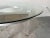1980's Postmodern Pace - Style Lucite & Stainless Steel Round Dining Table W/ Beveled Glass Top For Sale In Miami - Image 6 of 12