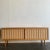 White Oak and Cane Credenza Angled Legs For Sale - Image 15 of 18