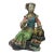 Chinese Oriental Porcelain Qing Style Dressing Teacups Lady Figure For Sale