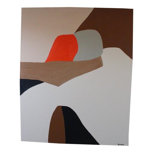 Bodasca, Abstract Couple: In Your Arms, 2026, Acrylic on Canvas For Sale