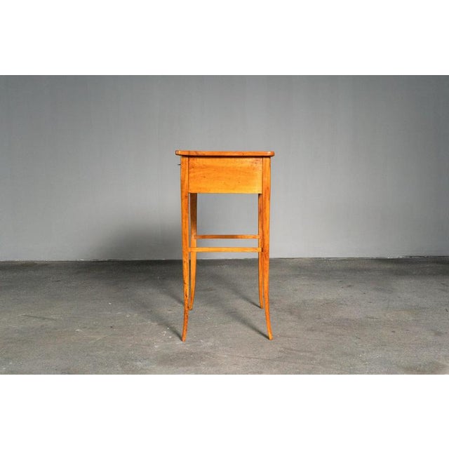 19th Century Biedermeier Sewing Table For Sale - Image 5 of 18