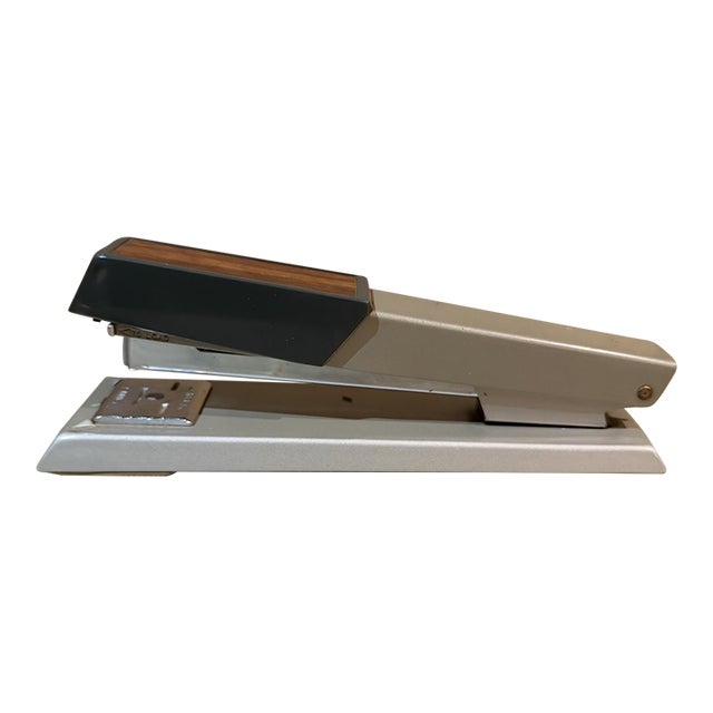 Vintage Bates 640 Custom Desktop Stapler Mid Century Modern Decor For Sale