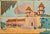 Taylor Tilery –Mission Santa Barbara,1930s Spanish Revival Hand-Painted Tile Panel in Iron Frame For Sale In Los Angeles - Image 6 of 12