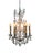 Vintage French Blown Amethist and Clear Crystal Chandelier, 1920s For Sale - Image 15 of 18