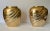 1970s Hollywood Regency Brass Vases - a Pair For Sale In Wichita - Image 6 of 7