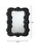 Contemporary Jamie Young Baroque Mirror in Black For Sale - Image 3 of 5
