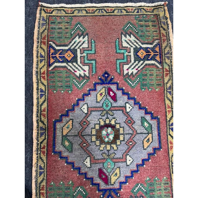 Turkish Yastik Rug 1'9" x 3'2" For Sale - Image 4 of 5