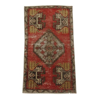 Mini Vintage Turkish Rug For Sale