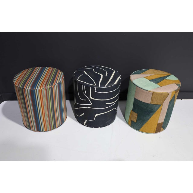 Custom Ottomans or Stools For Sale - Image 10 of 10