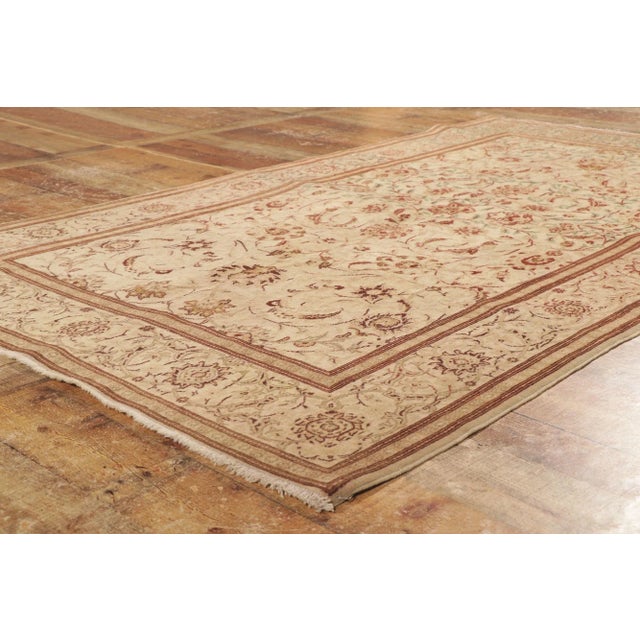 Antique Persian Kashan Rug - 04'03 x 07'01 For Sale In Dallas - Image 6 of 8