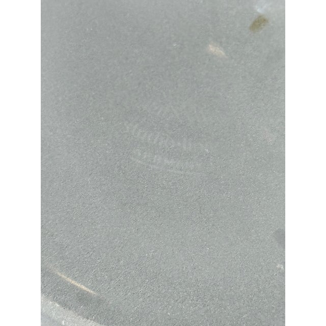 Rosenthal Germany Studio Line Frosted Glass Yarn Bowl For Sale In New York - Image 6 of 8