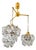 Vintage Crystal Pendant Light from Kinkeldey, 1960s For Sale