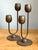 Vintage Brass Modernist Candlesticks - A Pair For Sale - Image 14 of 15