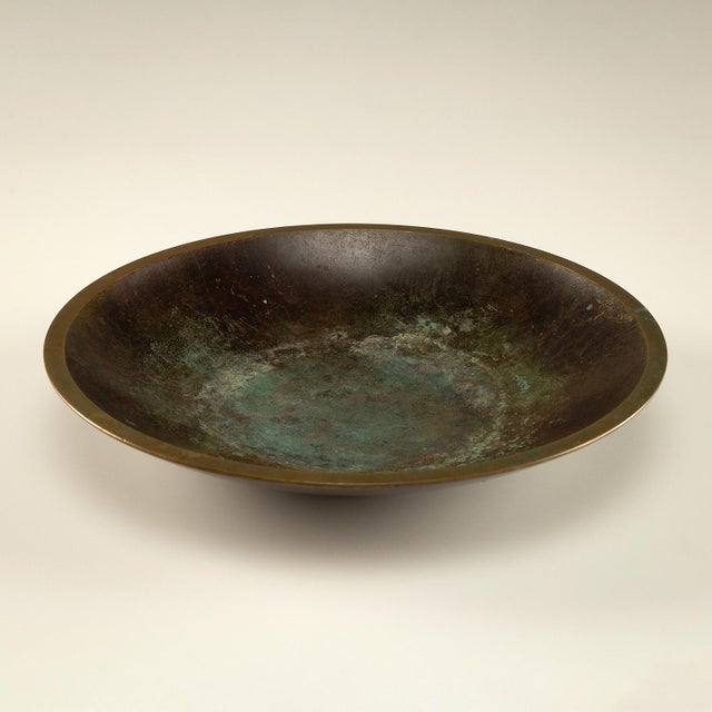 Art Deco Disko Metal Bowl by Just Andersen, 1930s For Sale - Image 13 of 13