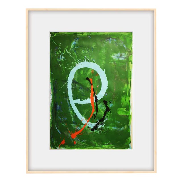 Alice Maier, The 5th Element Series: No. 5, 2024, Acrylic on Paper For Sale