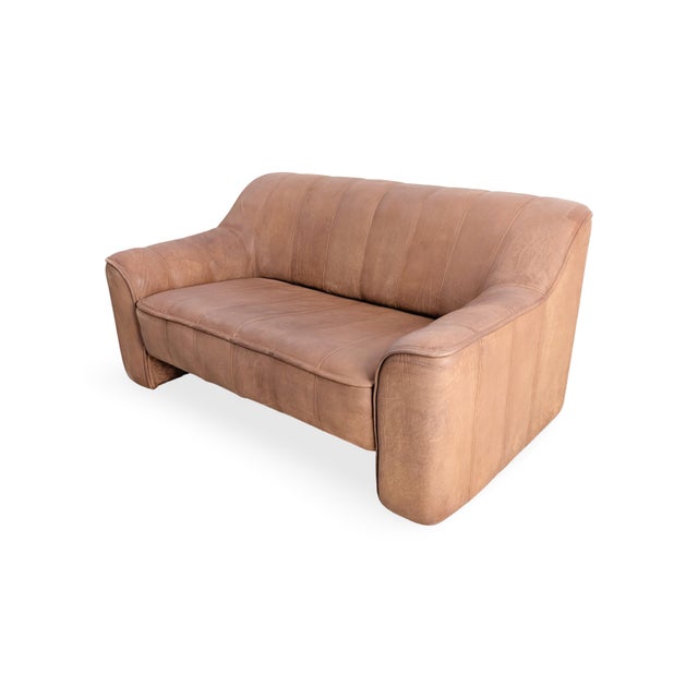 DS44 Two-Seater Buffalo Leather Sofa in Brown by de Sede For Sale - Image 4 of 12