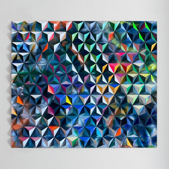 Sebastian Welzel, FIS-7 Topographie, 2024, Cardboard, Limited Edition 1 of 1 For Sale - Image 9 of 10