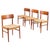 Danish Dining Chairs in Teak and Paper Cord, Denmark, 1960, Set of 4 For Sale - Image 16 of 16