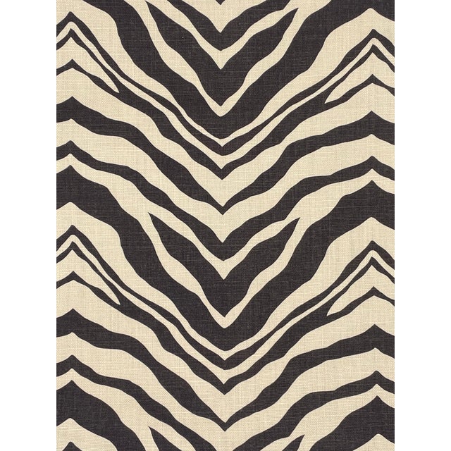 Modern Designer Zebra Pillows- A Pair For Sale - Image 3 of 3