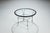 Vintage Round Glass and Steel Coffee Table by Niels Bendtsen, 1980s For Sale - Image 13 of 13